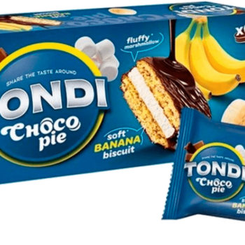 Муч.конд.изд.глазир. Tondi Choco Pie банан 180г