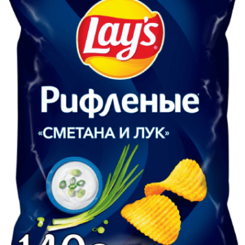 Лейз Сметана Лук 140г