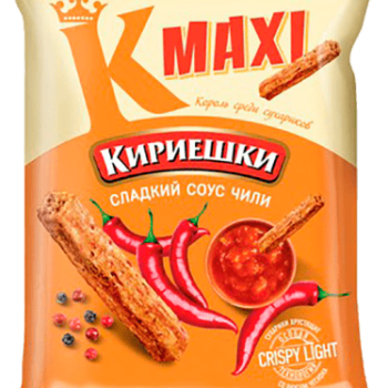 Сух.Кириешки Maxi 60г/40 сладкий чили